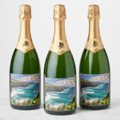 熱帯ビブ スパークリングワインラベル (ボトル)