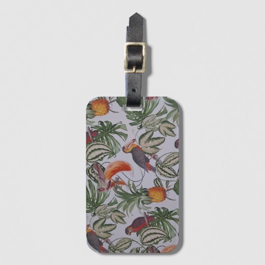 熱帯ビブ ラゲッジタグ (正面縦)