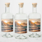 熱帯ビブ リキュールボトルラベル (ボトル)