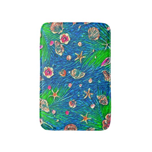 熱帯ビベス バスマット (正面縦)