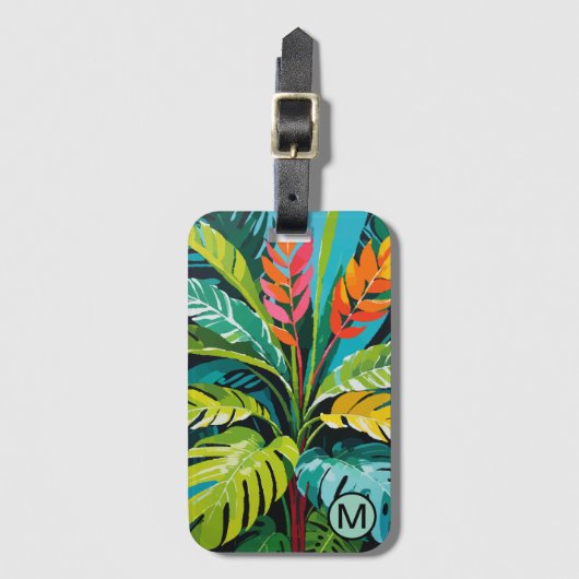 熱帯ビベス ラゲッジタグ (正面縦)