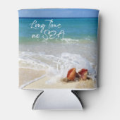 熱帯ビーチことわざロングタイムノシー 缶クーラー (正面)