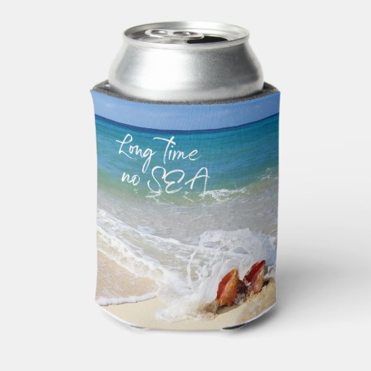 熱帯ビーチことわざロングタイムノシー 缶クーラー (缶裏面)