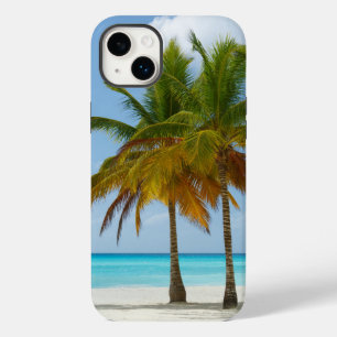 熱帯ビーチとヤシの木 Case-Mate iPhone 14 PLUSケース