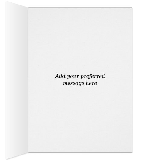 熱帯ビーチによって折られるカード結婚式招待状 (内側 (右))