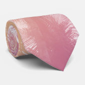 熱帯ビーチのテーマのヤシの木 ネクタイ (ロール)