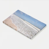 熱帯ビーチの眺めを楽しんで下さい ポストイット (アングル)