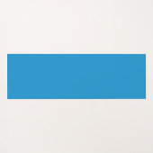 熱帯ビーチウミガメパーソナライズされた ヨガマット (裏面(横))