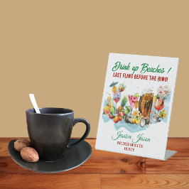 熱帯ビーチカクテルフルーツバチェロレッテ 台座サイン