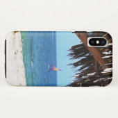 熱帯ビーチカラフル帆船 Case-Mate iPhoneケース (裏面(横))