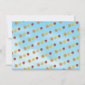 熱帯ビーチサマーサンタクリスマスパーティー 招待状 (裏面)