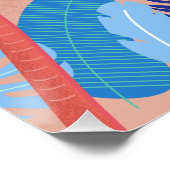 熱帯ビーチサマーセールビジネス広告 ポスター (コーナー)