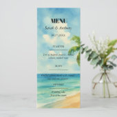 熱帯ビーチサマー結婚シーサイド食品 メニュー (スタンド正面)