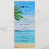 熱帯ビーチサマー結婚シーサイド食品 メニュー (正面)