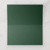 熱帯ビーチサンセットストリングラ結婚イト プレイスカード (内部開封)