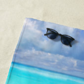 熱帯ビーチシーシェル ビーチタオル (インサイチュ)