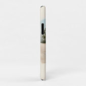 熱帯ビーチシーンの水彩スタイル Case-Mate iPhoneケース (裏面/右)