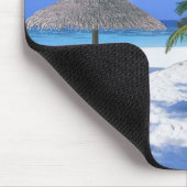 熱帯ビーチシーンマウスパッド マウスパッド (コーナー)