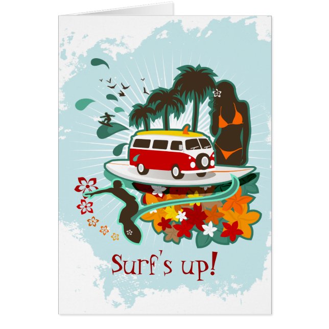 熱帯ビーチシーン (正面)