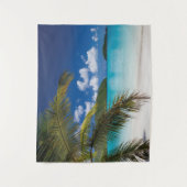 熱帯ビーチシーン タペストリー (正面)