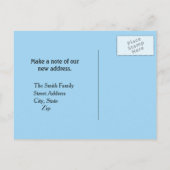 熱帯ビーチハッツの住所の変更 案内ポストカード (裏面)