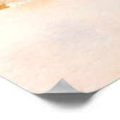 熱帯ビーチハワイ5 0ウェルカムサインポスター ポスター (角)