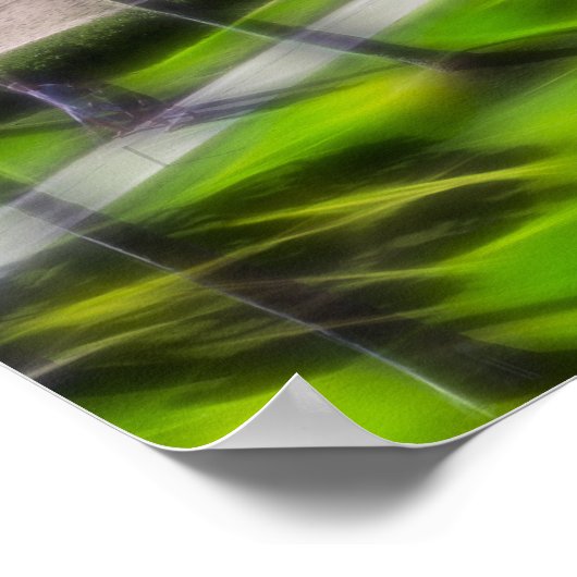 熱帯ビーチバケーションサンアンドサンドマウイハワイ ポスター (角)