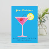 熱帯ビーチバチェロレッテ招待状 招待状 (スタンド正面)