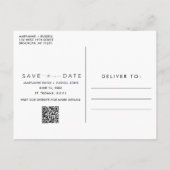 熱帯ビーチパラダイスウェディングザデイト 案内ポストカード (裏面)