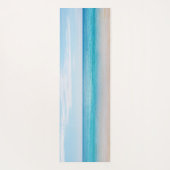 熱帯ビーチパーソナライズされた- ヨガマット (裏面)