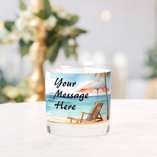 熱帯ビーチパーティー ウイスキーグラス (インサイチュ (ウェディング))