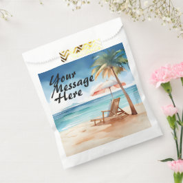 熱帯ビーチパーティー フェイバーバッグ