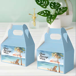 熱帯ビーチパーティー フェイバーボックス