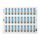 熱帯ビーチパーティー ラベル (フルシート)