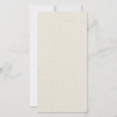 熱帯ビーチフォトクリスマスカード (裏面)