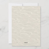 熱帯ビーチフォトクリスマスカード シーズンカード (裏面)