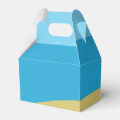 熱帯ビーチフラ踊りルアウ（ハワイ式宴会）誕生日パーティー フェイバーボックス (裏面サイド)