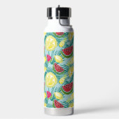 熱帯ビーチフルーツスイカレモンパイナップル ウォーターボトル (左面)