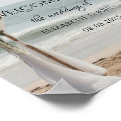 熱帯ビーチフローラアーバー ポスター (角)