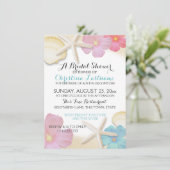 熱帯ビーチフローラブライダルシャワー 招待状 (スタンド正面)