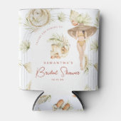 熱帯ビーチブライダルシャワー 缶クーラー (正面)