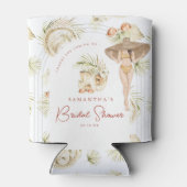 熱帯ビーチブライダルシャワー 缶クーラー (裏面)