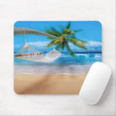 熱帯ビーチマウスパッド マウスパッド (マウス)