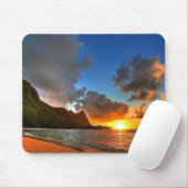 熱帯ビーチマウスパッド マウスパッド (マウス)