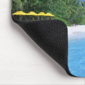 熱帯ビーチマウスパッド マウスパッド (コーナー)