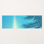 熱帯ビーチヤシ ヨガマット (裏面(横))