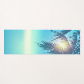 熱帯ビーチヤシ ヨガマット (正面(横))