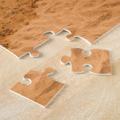 熱帯ビーチリゾートのハンモック ジグソーパズル (側面)