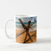 熱帯ビーチリゾート|タイのハンモック コーヒーマグカップ (左)