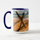 熱帯ビーチリゾート|タイのハンモック マグカップ (左)